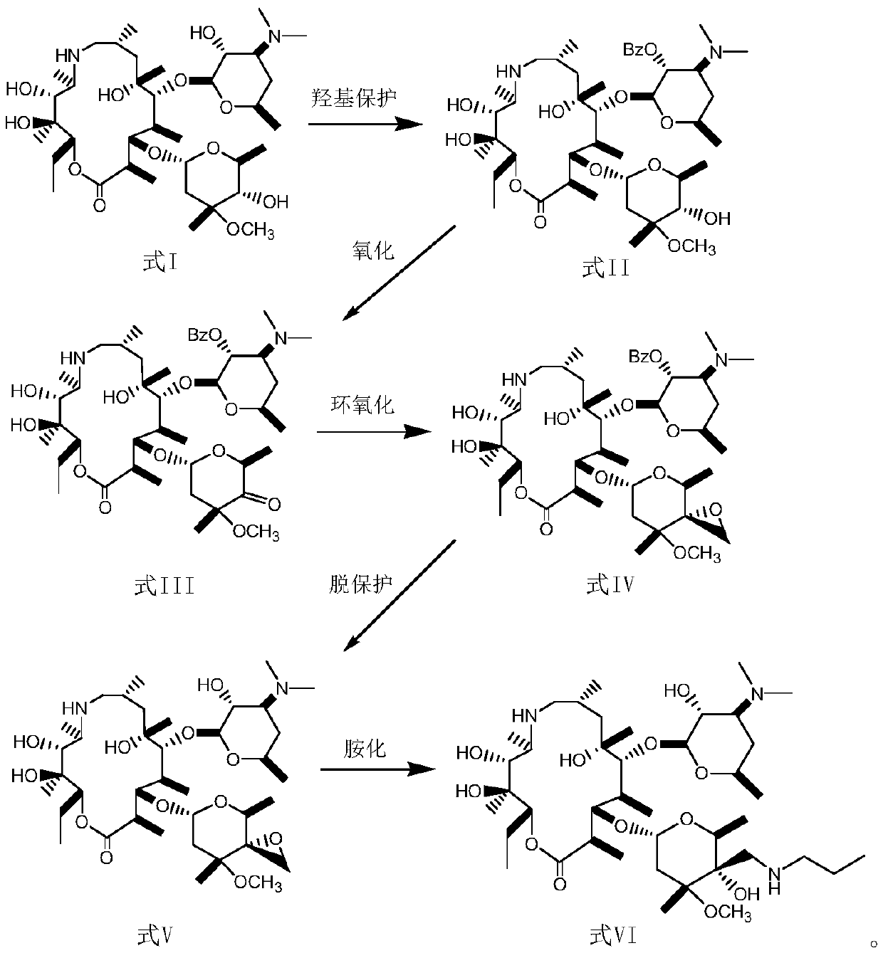 Synthesis method of tulathromycin and synthesis method of tulathromycin phosphate