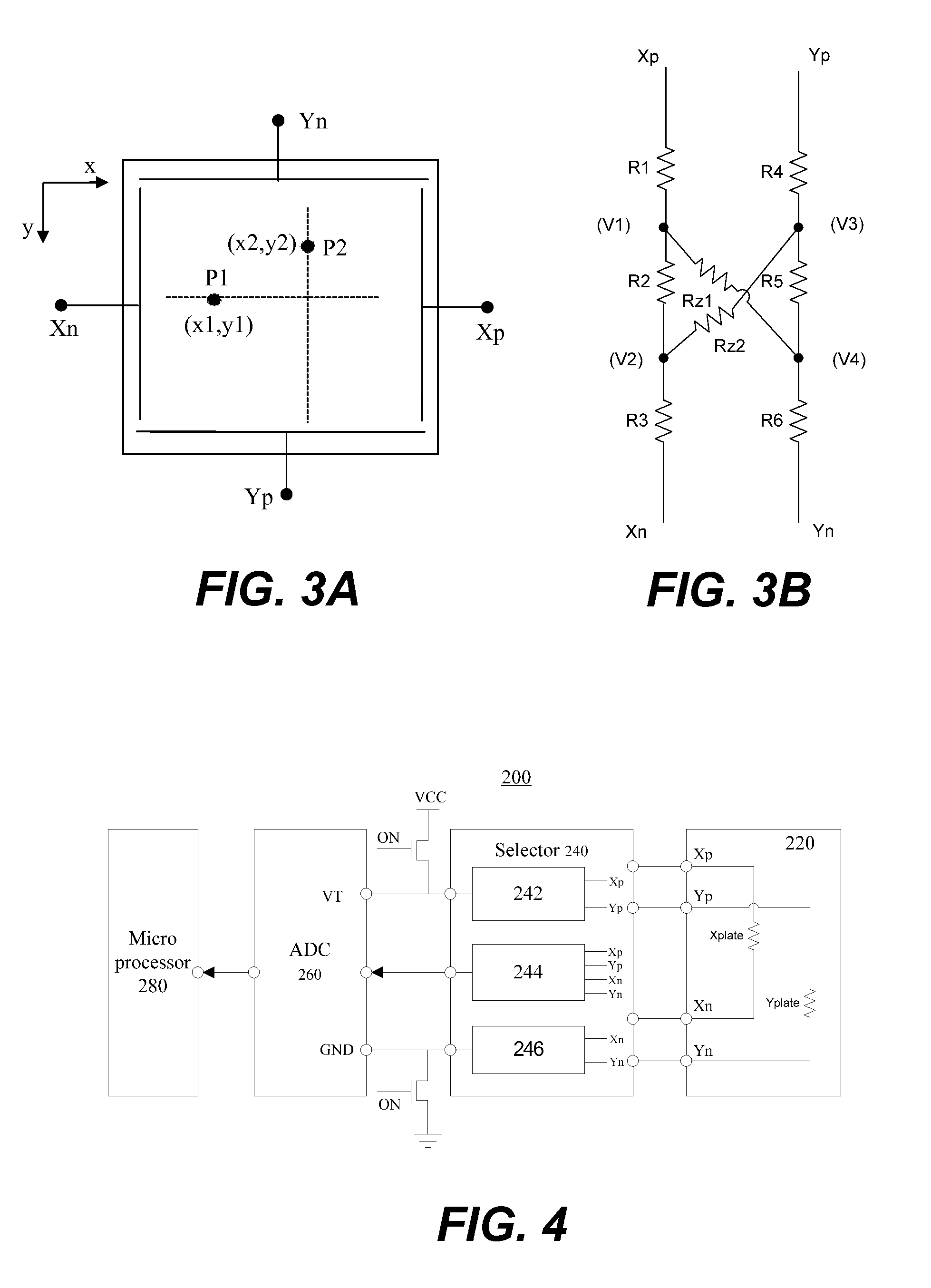 Device and method for detecting touch screen