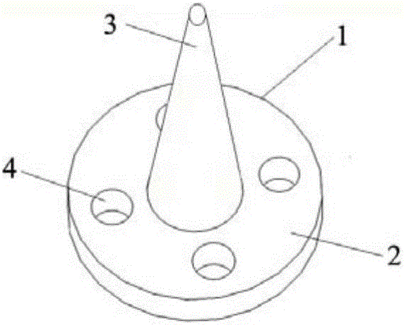 3D printing connection device enhancing forming control, printing device and printing method