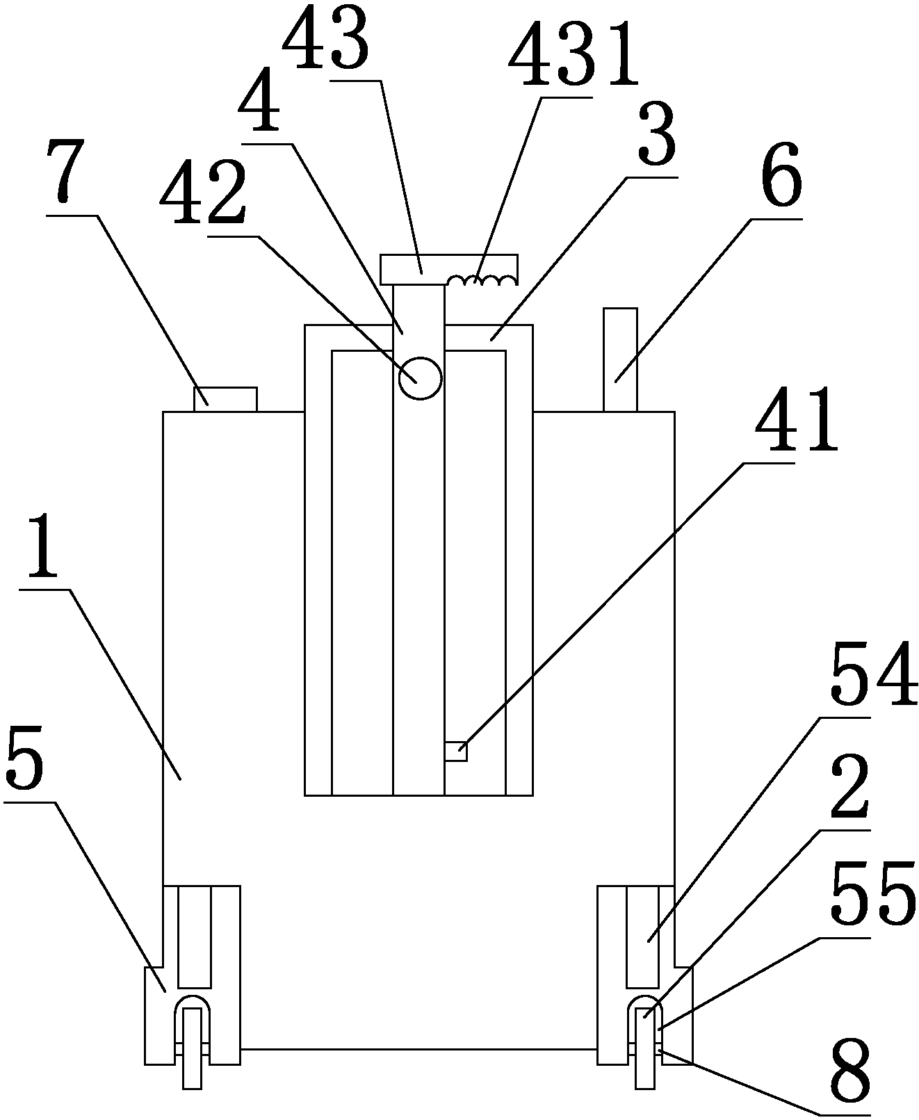 Draw-bar box