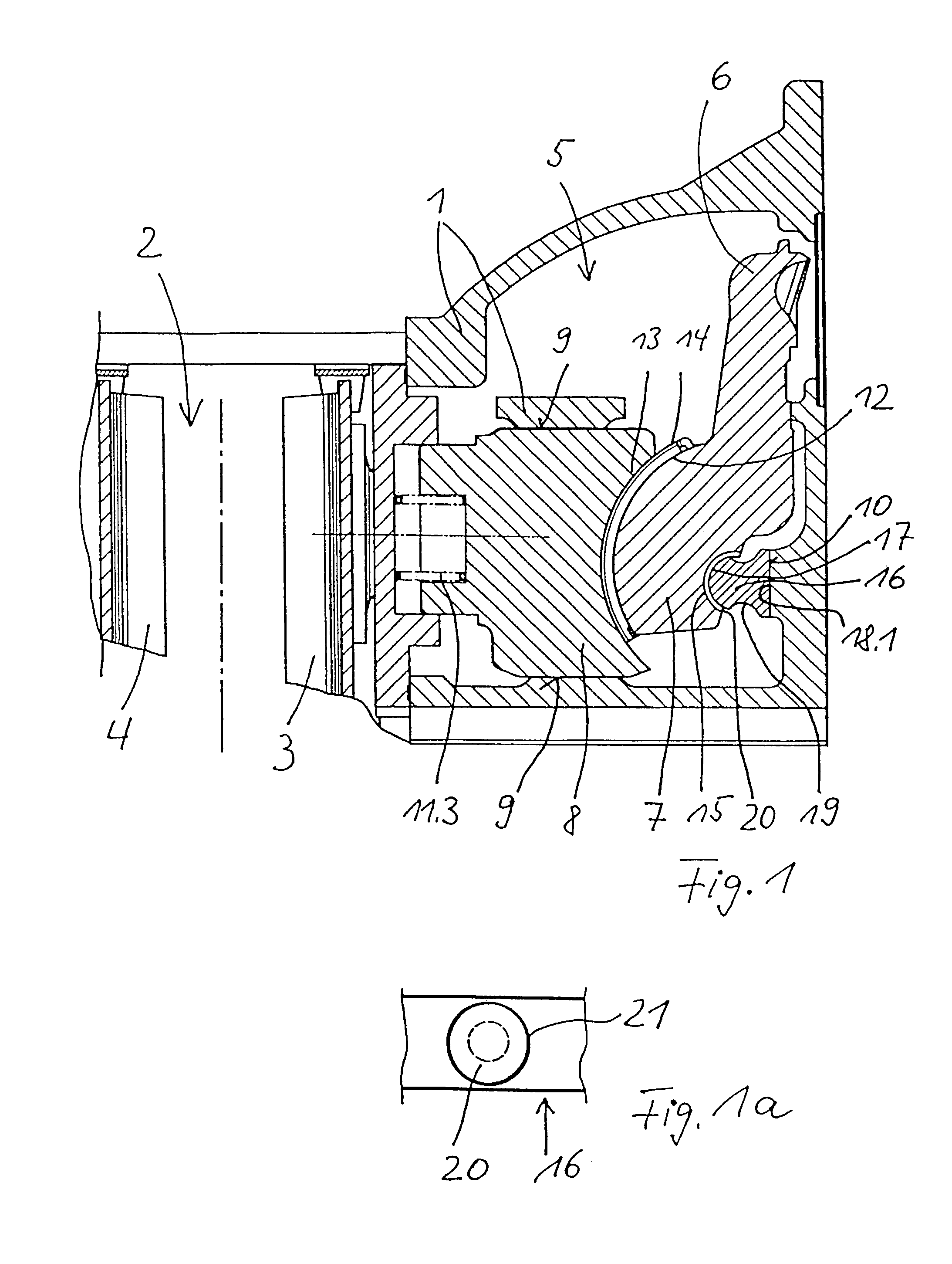 Application device for a disk brake