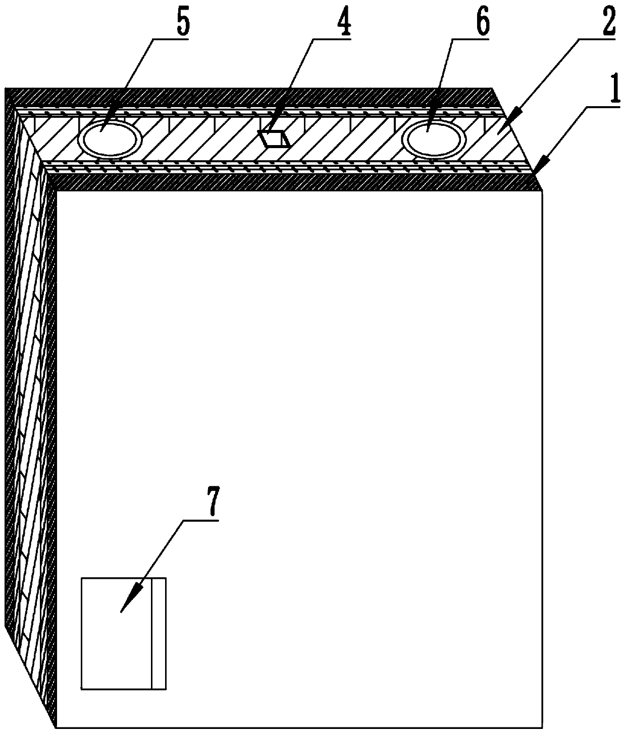 Assembled steel structure intelligent wall