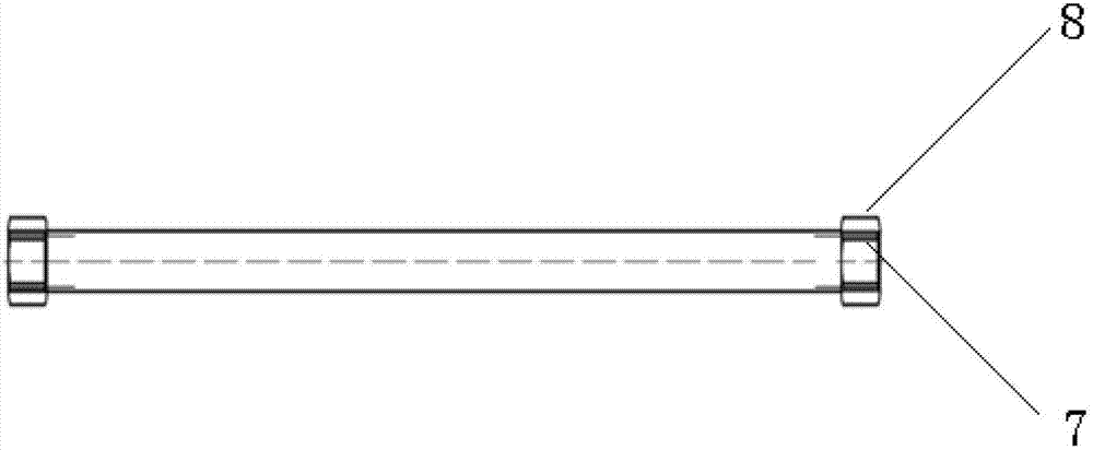 A preparation structure of prestressed concrete slab structural reinforcement for high-speed railway