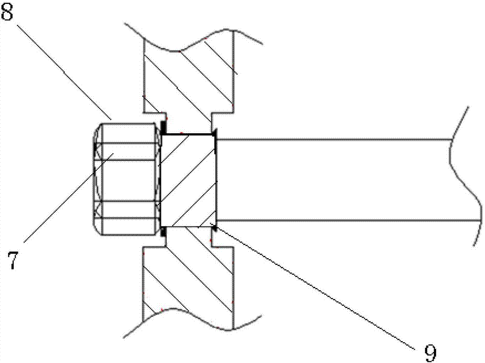 A preparation structure of prestressed concrete slab structural reinforcement for high-speed railway