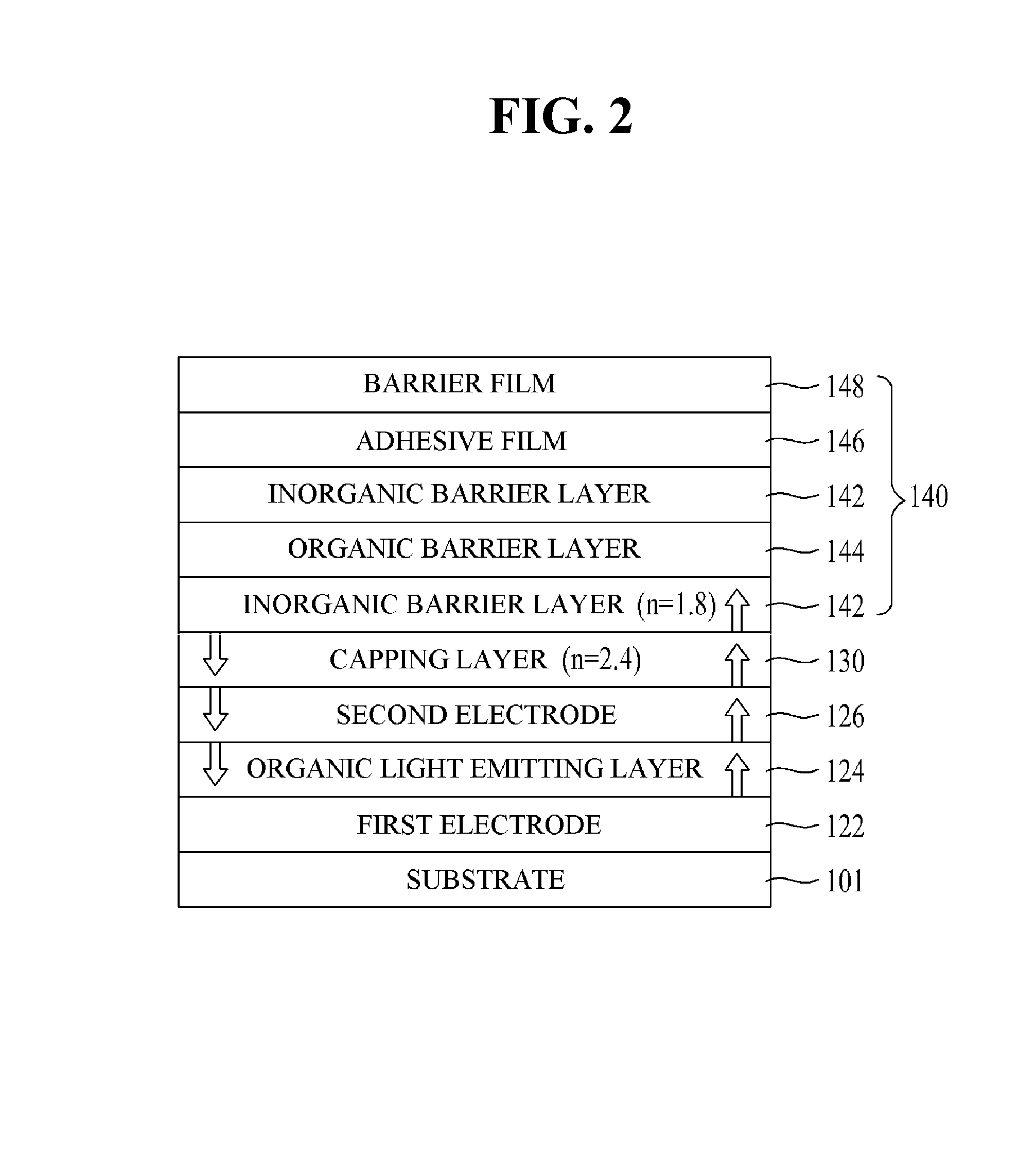 Organic light emitting display panel