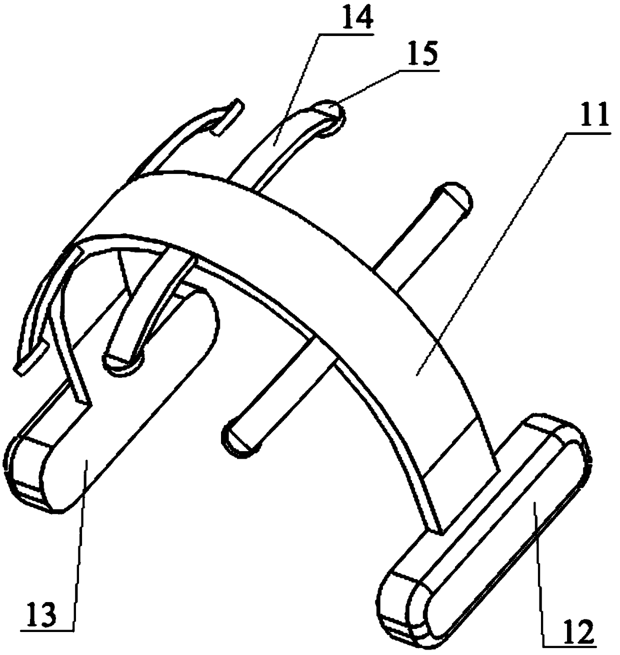 Head-mounted electroencephalogram collection terminal and electroencephalogram collection method