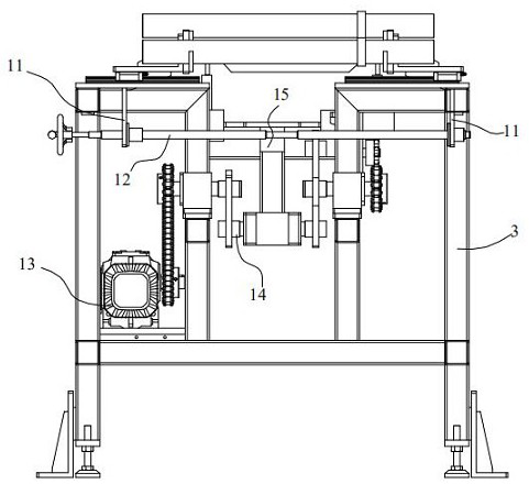 Motor shaft conveying device