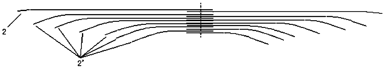 Interlaced anchorage arrangement and construction method of super-long prestressed steel beams