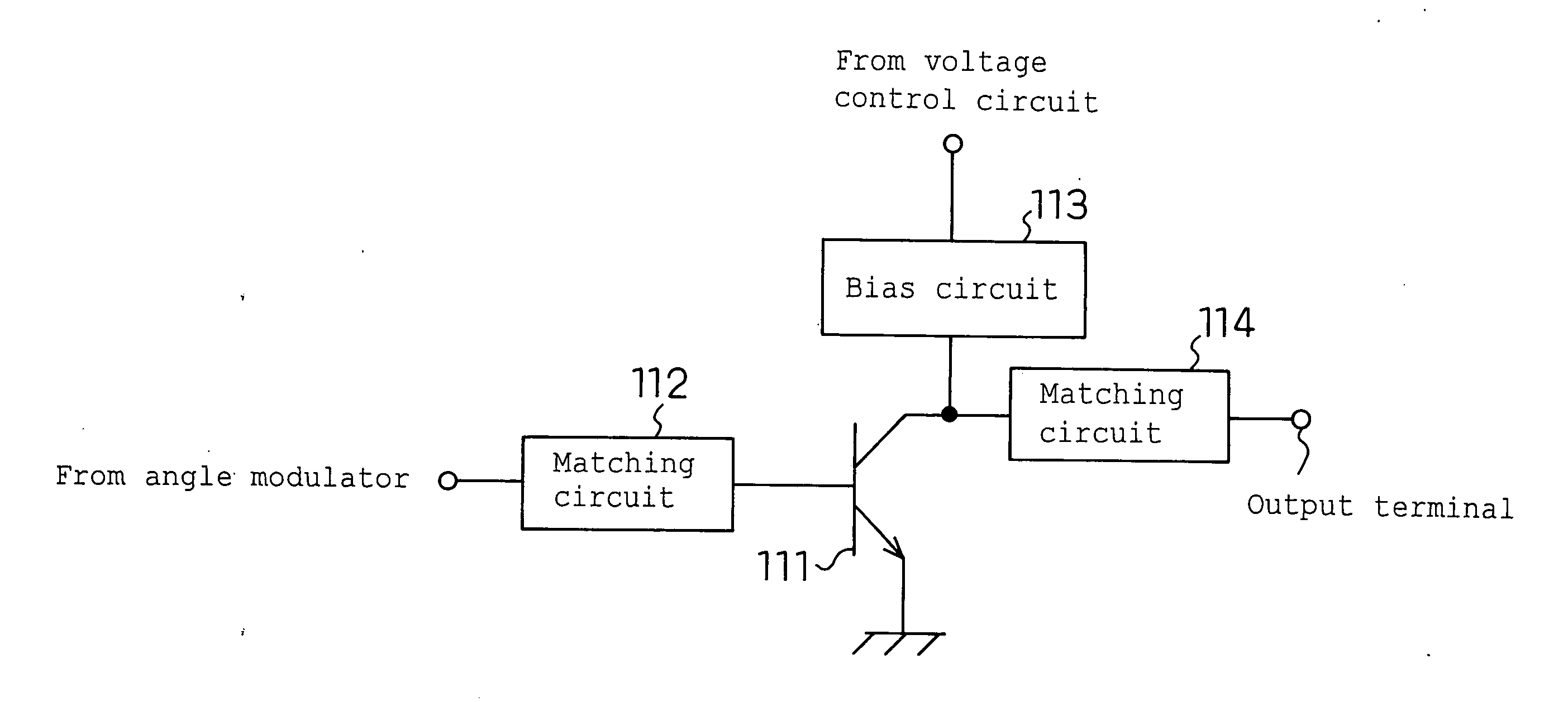 Modulation circuit device, modulation method and radio communication device