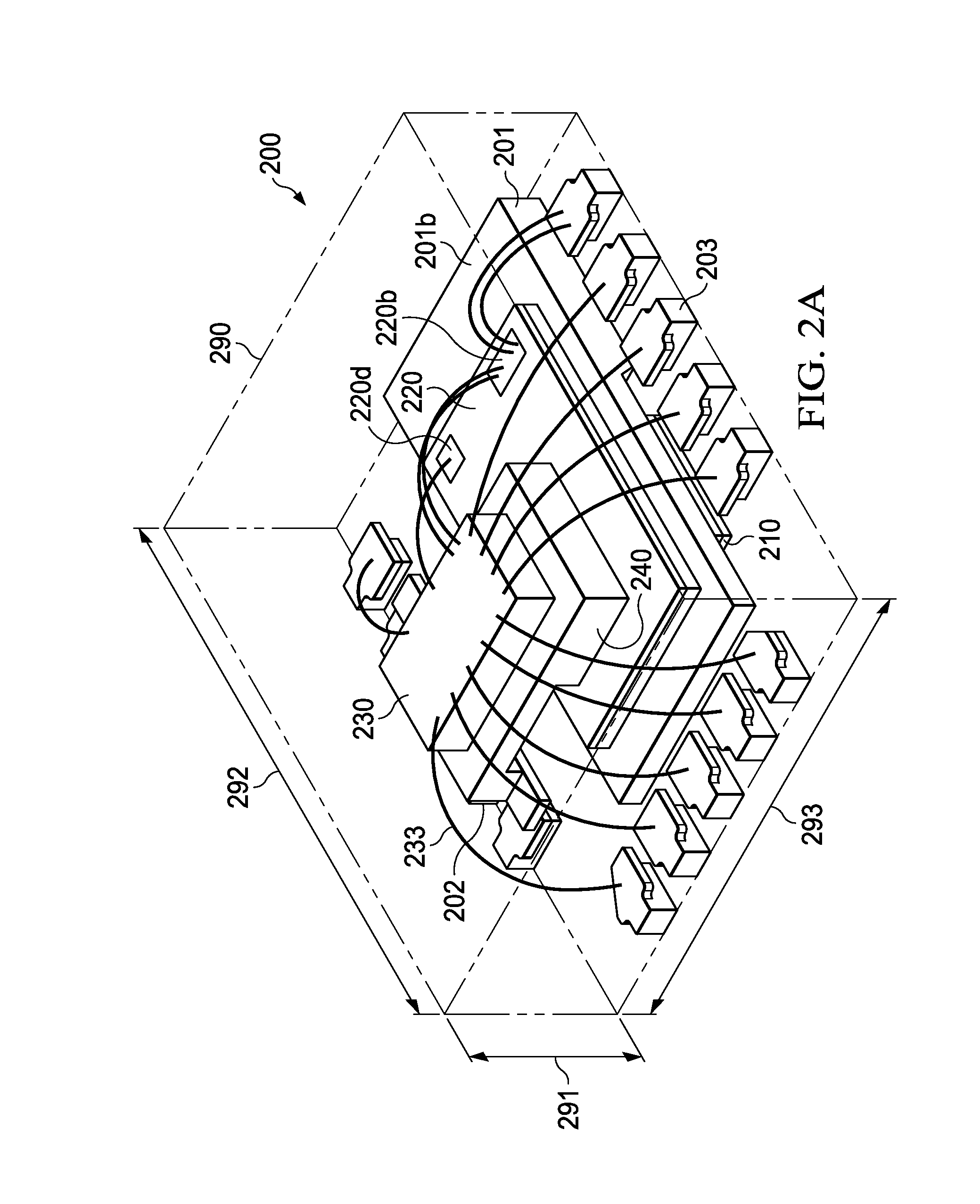 Stacked synchronous buck converter having chip embedded in outside recess of leadframe