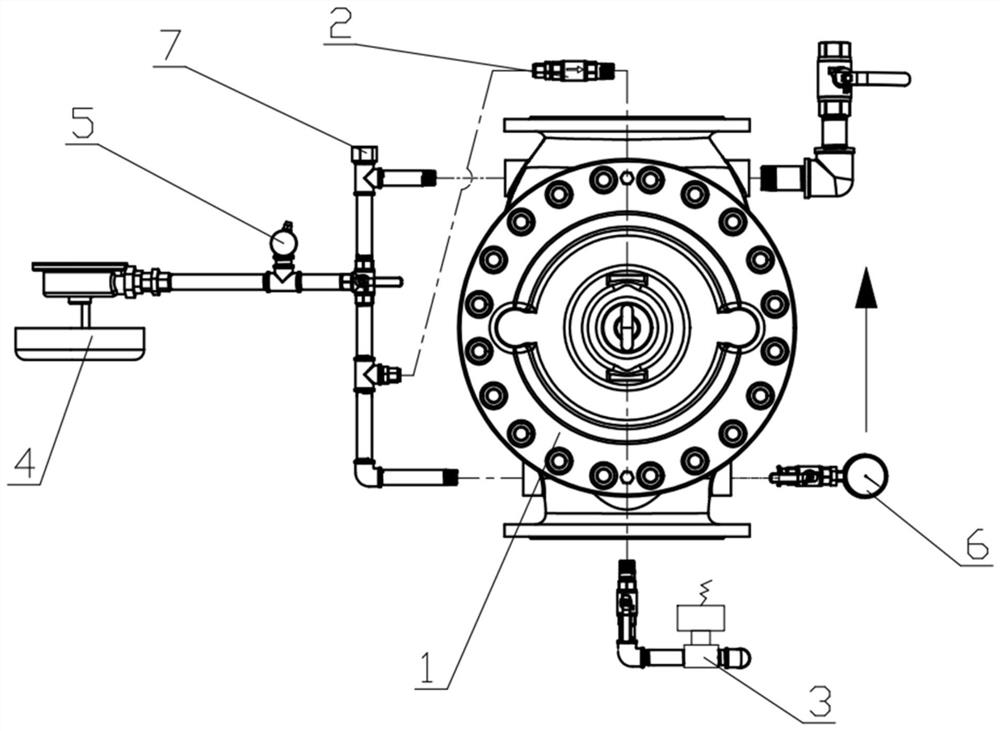 Diaphragm type deluge valve capable of preventing mistaken spraying