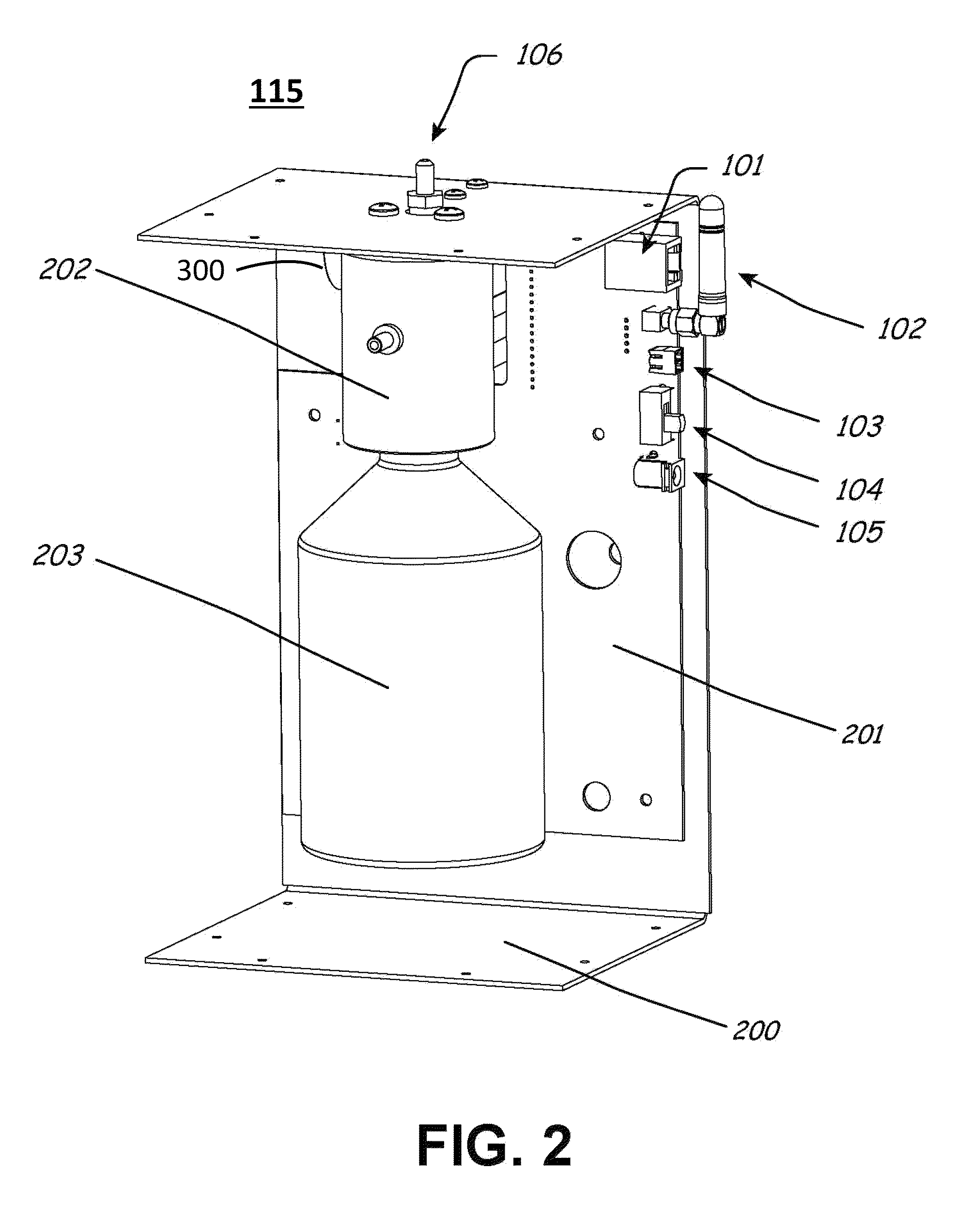 Scenting nebulizer with remote management and capacitive liquid level sensing