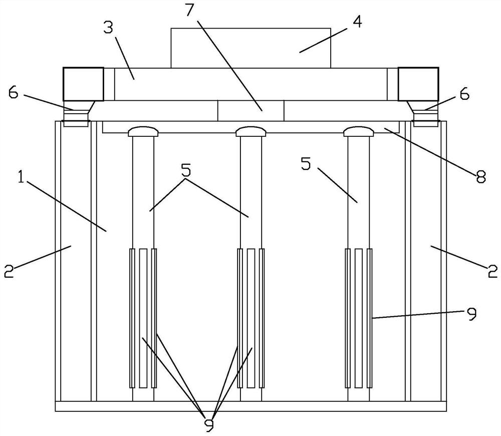 An inside-out air supply system installed in a factory breeding room