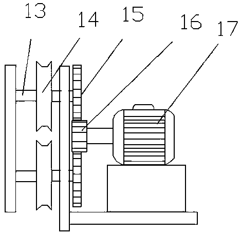Weaving machine tensioning mechanism