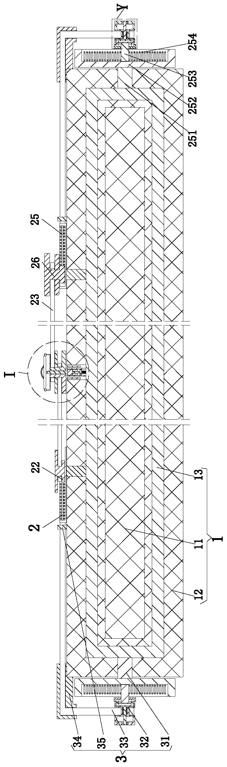 Polymer lithium battery applicable to deformation
