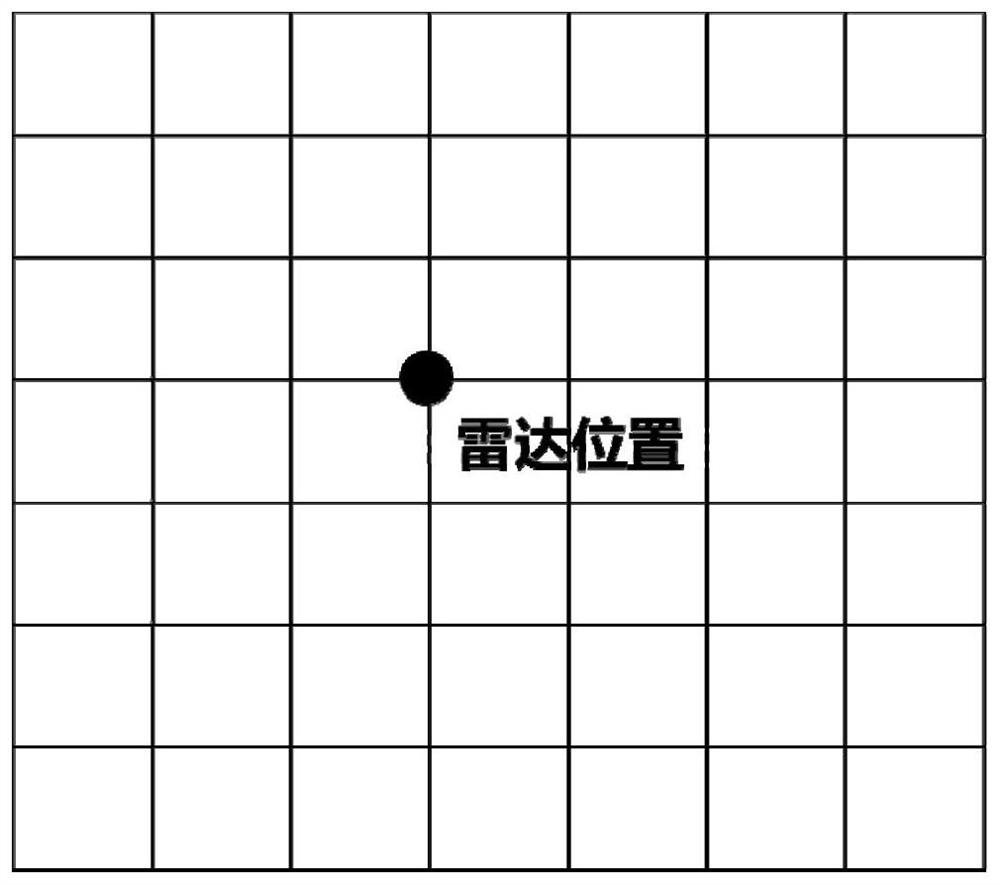 Radar extrapolation power grid icing short temporary calculation method and system