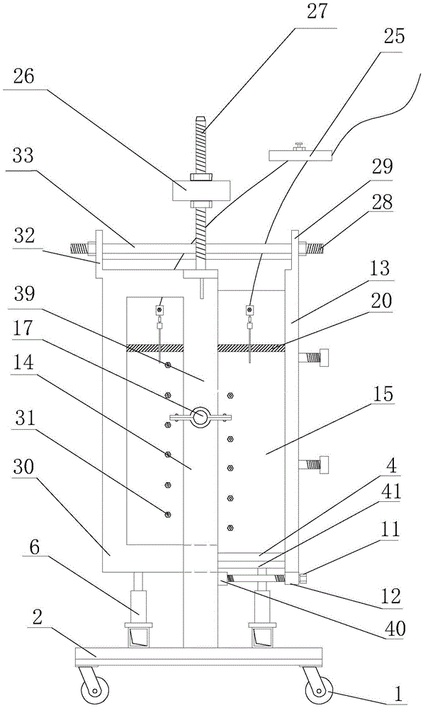 A physical simulation method and device for petroleum reservoir configuration