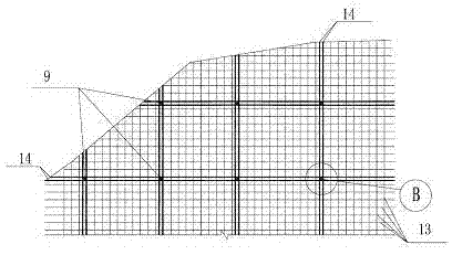 Geogrid reinforced wall and construction method thereof
