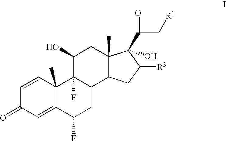 Method for the preparation of 6-α fluoro corticosteroids