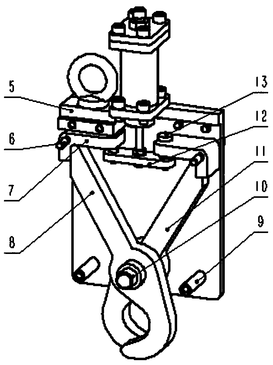 Load rejection device for underwater vehicle