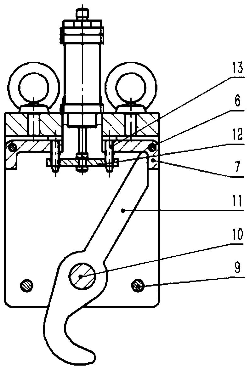 Load rejection device for underwater vehicle