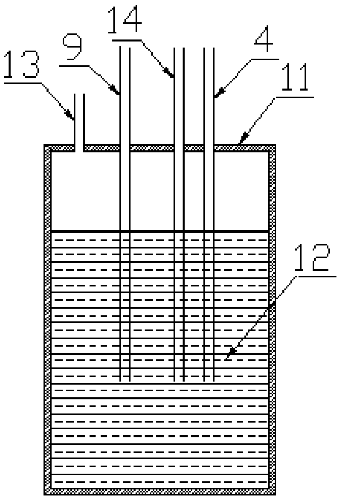 Method and device for storing and transporting lithium ion battery