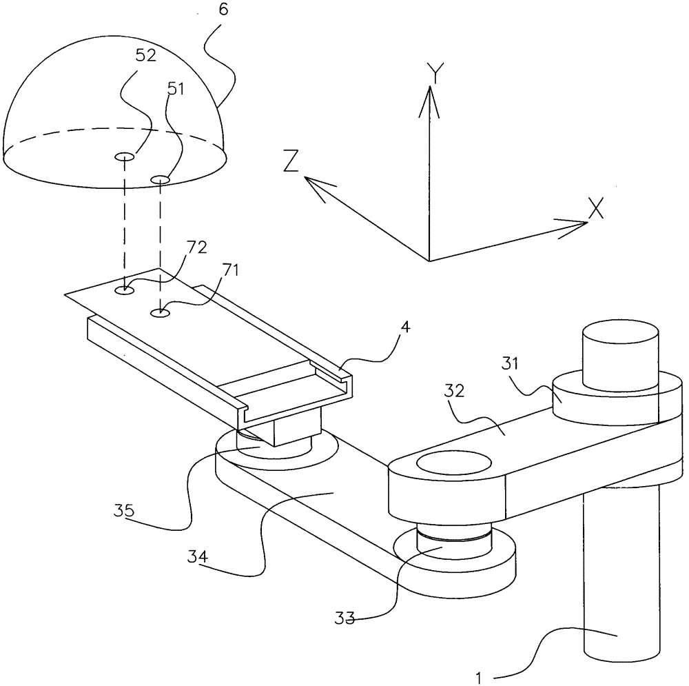 An automatic positioning device for a hospital bed