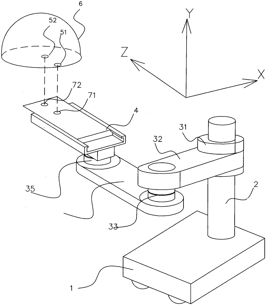 An automatic positioning device for a hospital bed