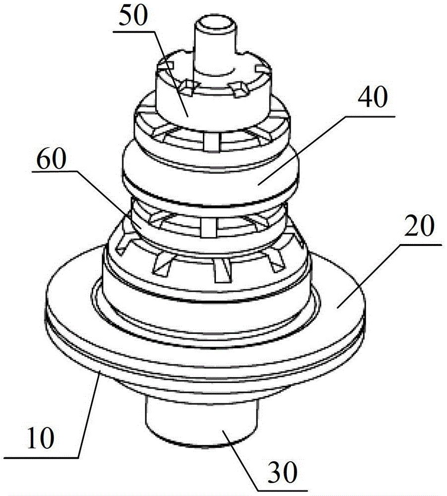 Objective lens frame connector