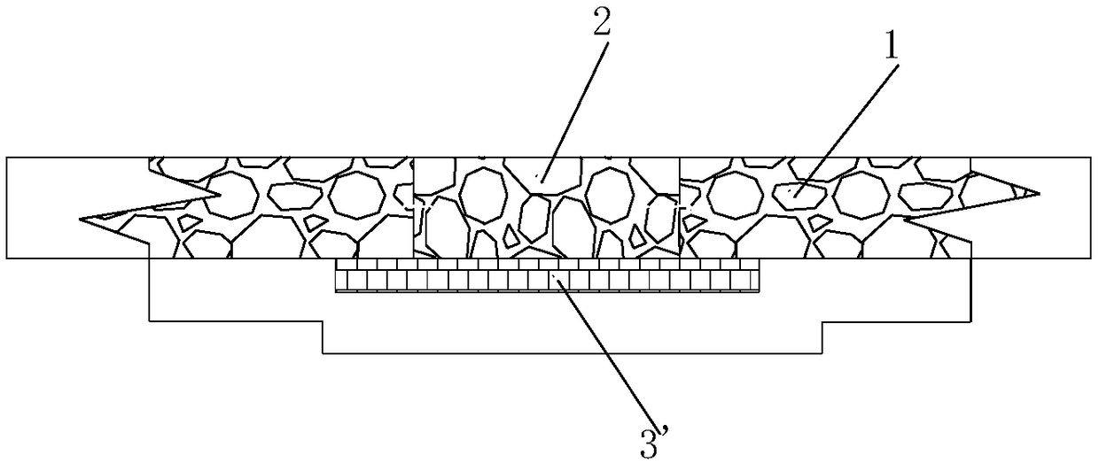 Basement external wall post-cast strip construction method and building structure thereof