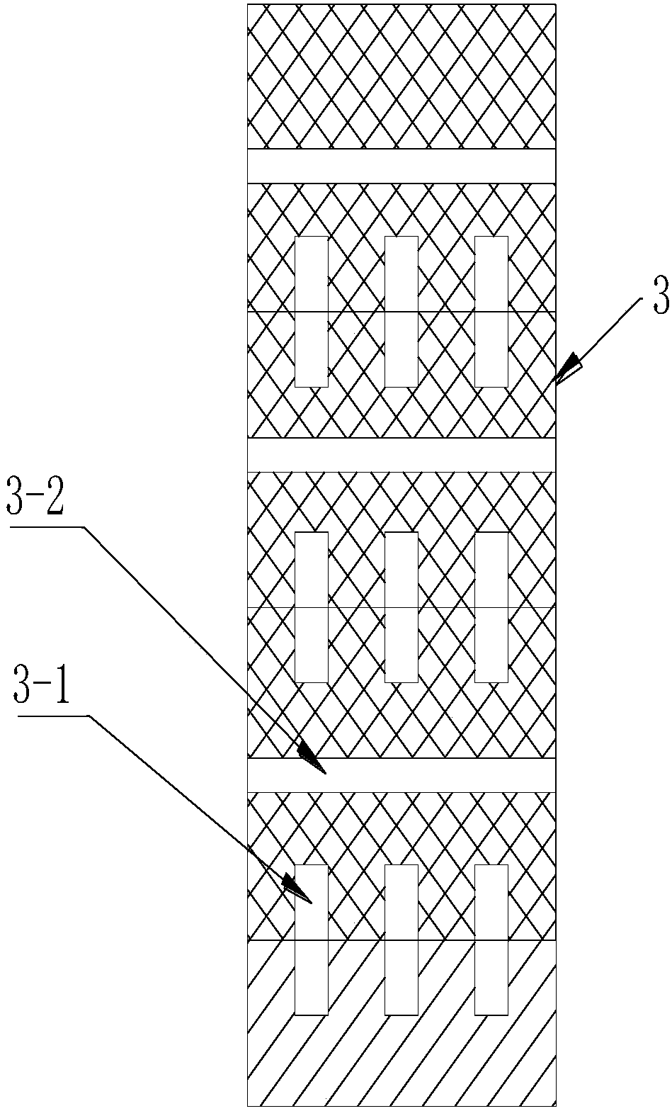 Basement external wall post-cast strip construction method and building structure thereof