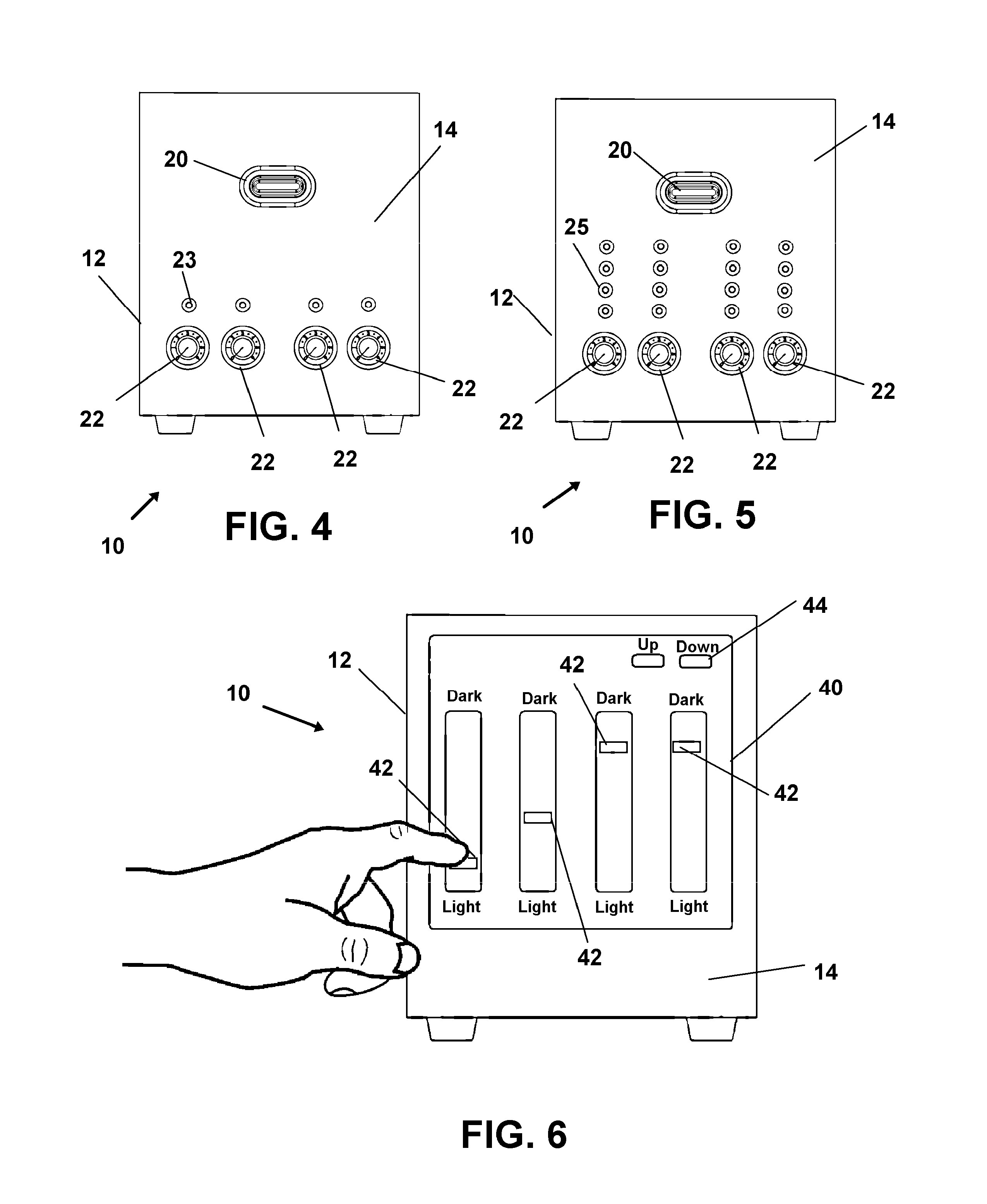 Toaster with independently controllable heating elements