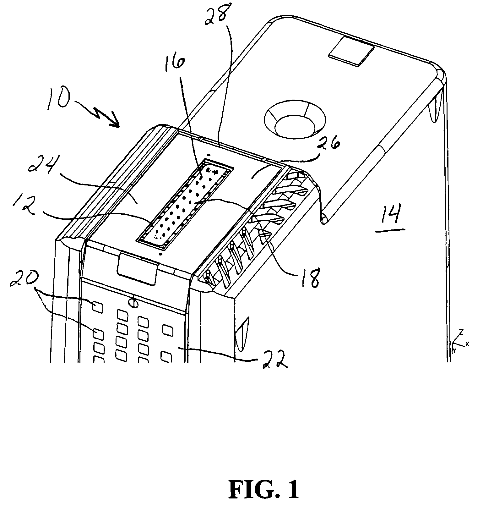Method of applying an encapsulant material to an ink jet printhead