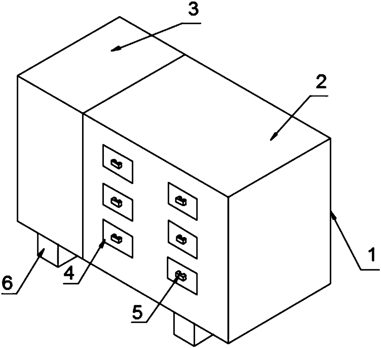 Drawer type low voltage switch cabinet