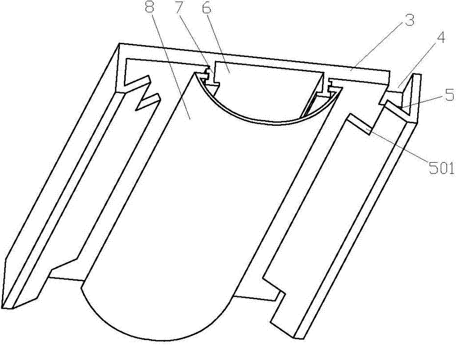 A special lamp structure for water jet loom