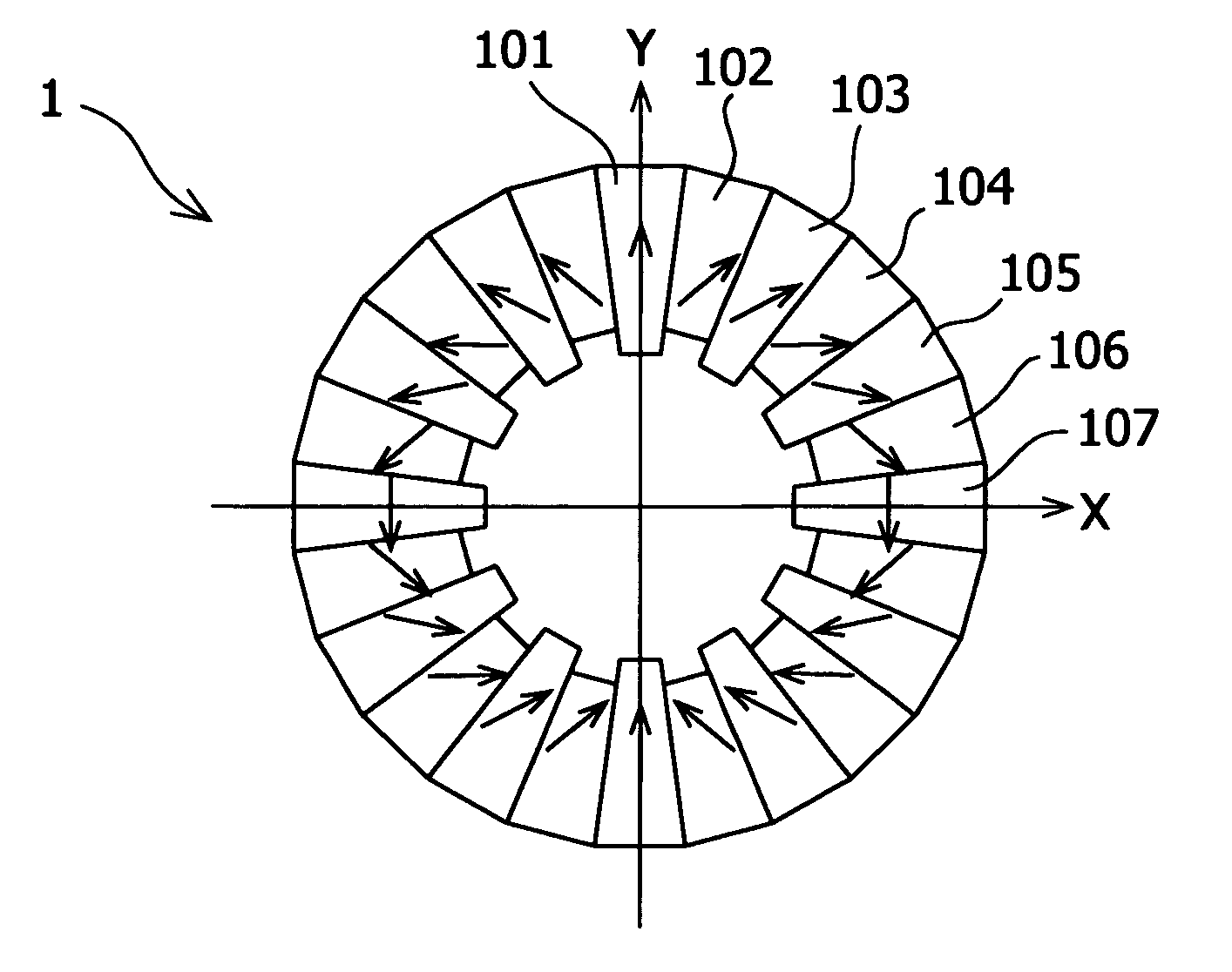 Permanent magnet type magnetic field generating apparatus