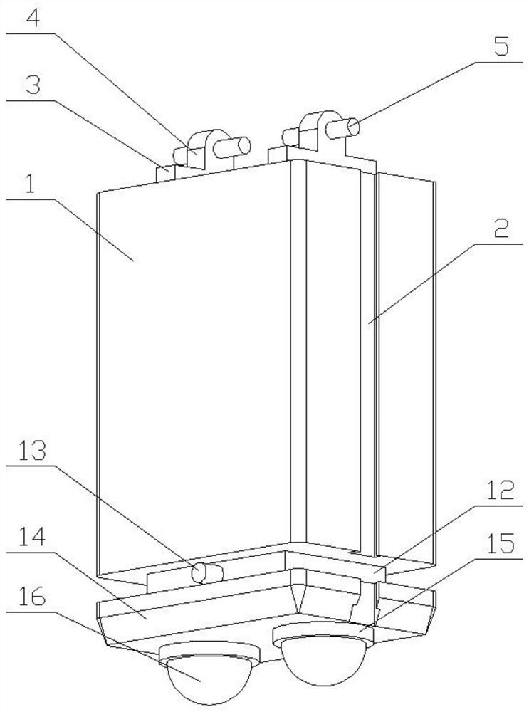 Car elevator alarm system based on network