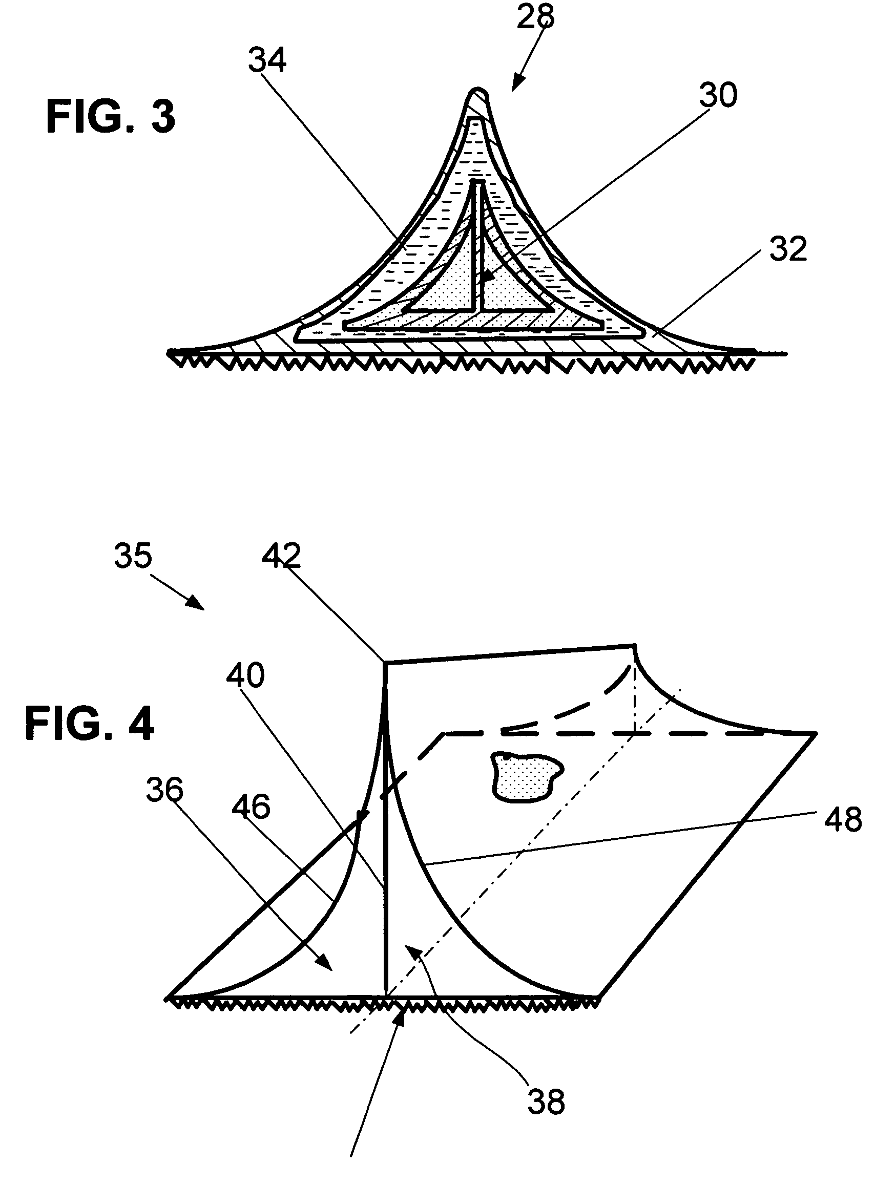 Ergonomic thigh support and method of uniformly distributing pressure on the thigh surface of a seated person