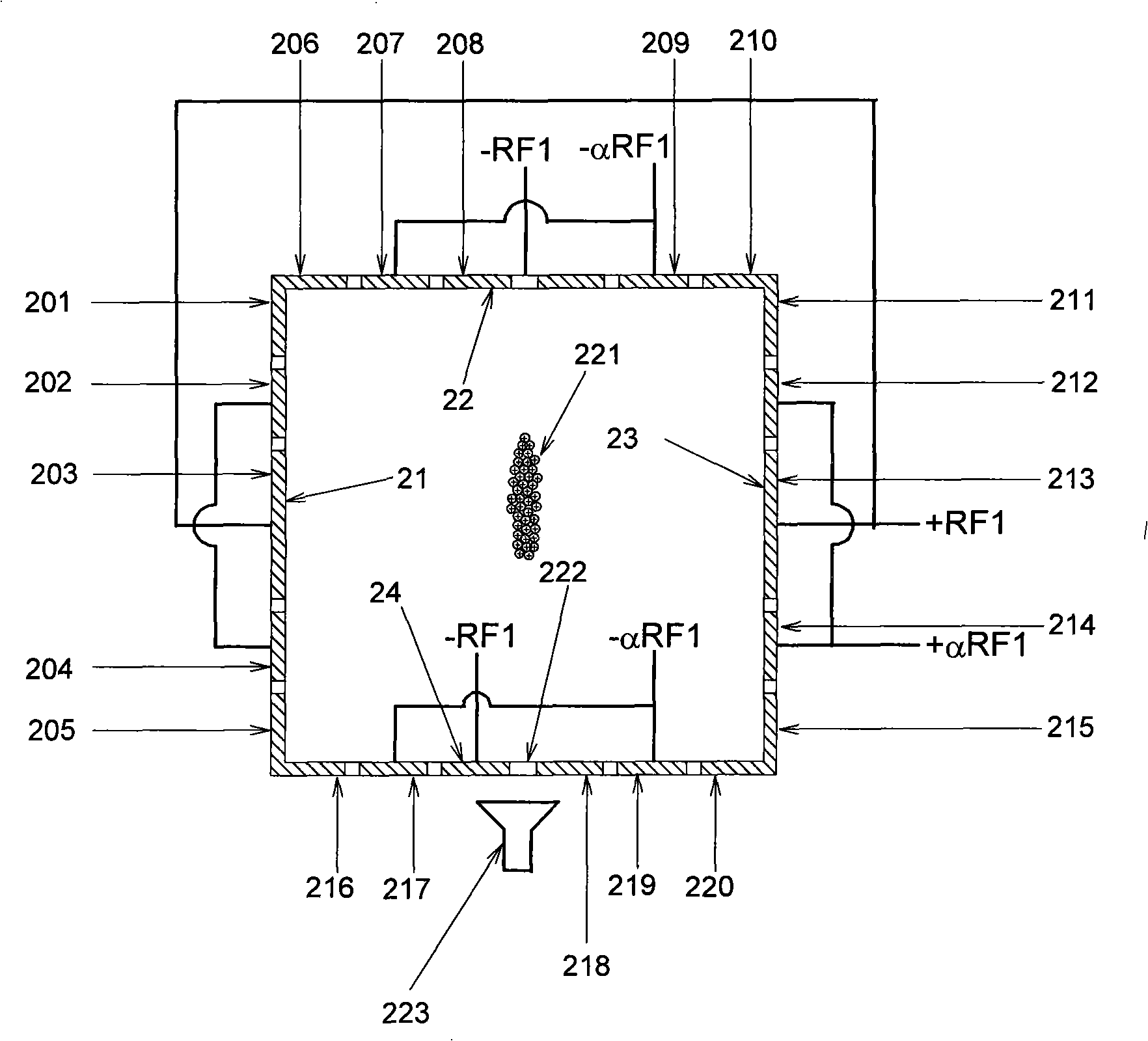 Method for cascade mass spectrometry by using multiple ion traps