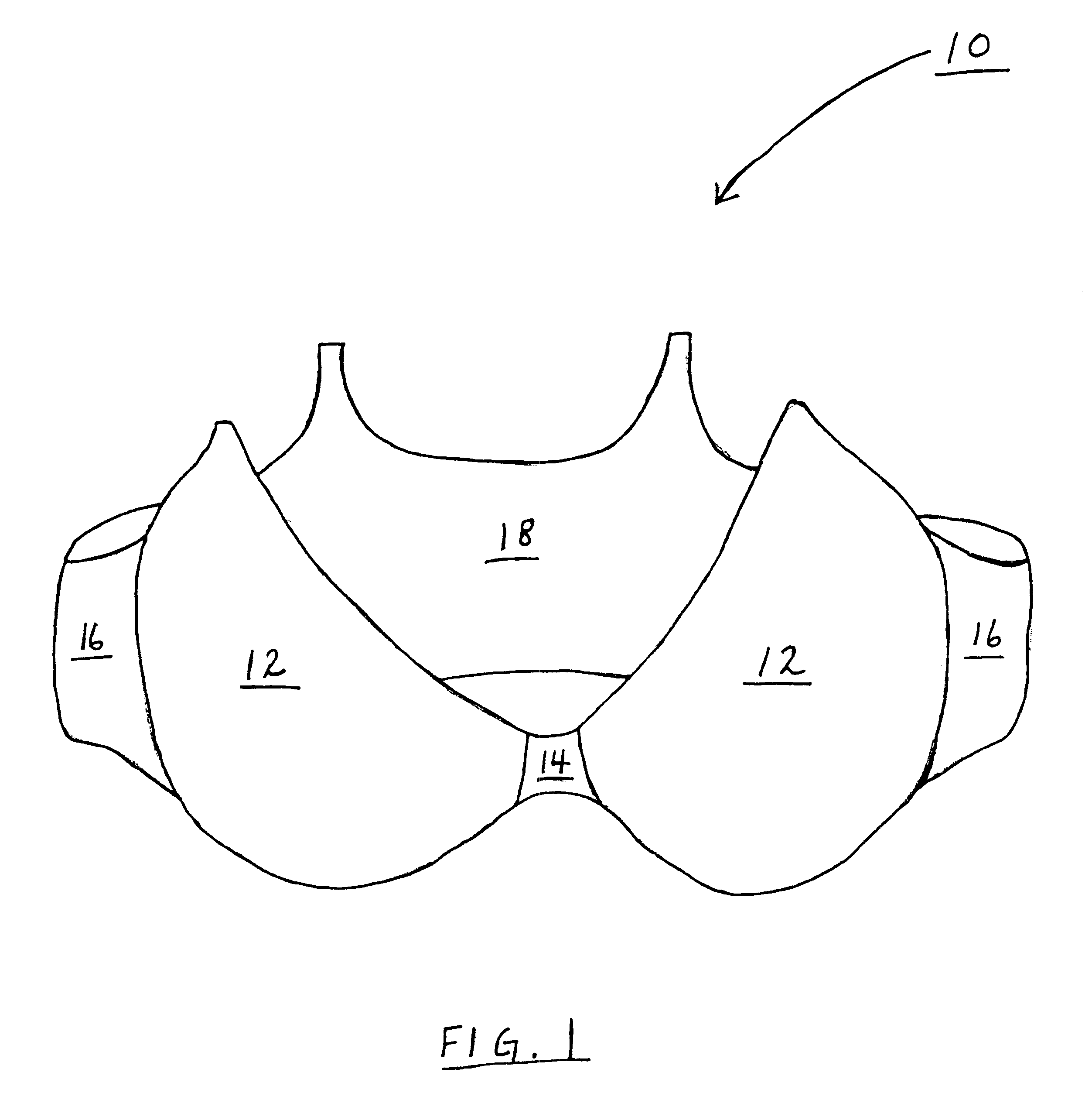 Modular brassiere fitment apparatus