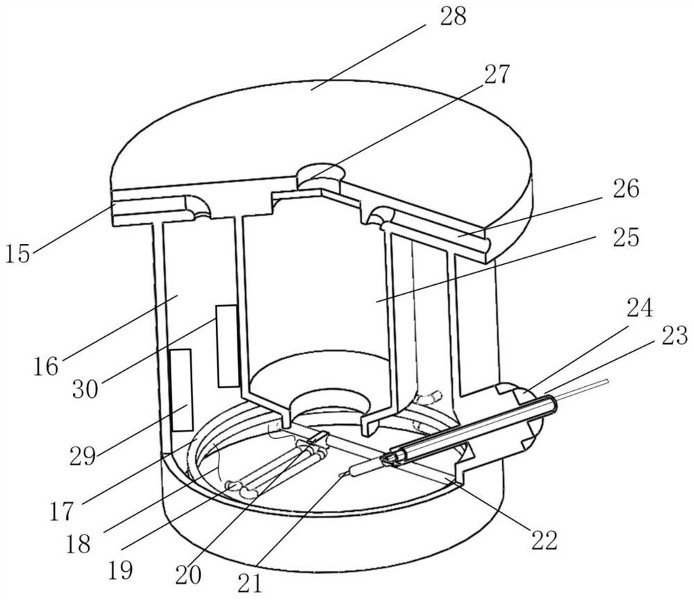 A device and method for induction heating assisted underwater laser cladding or material addition