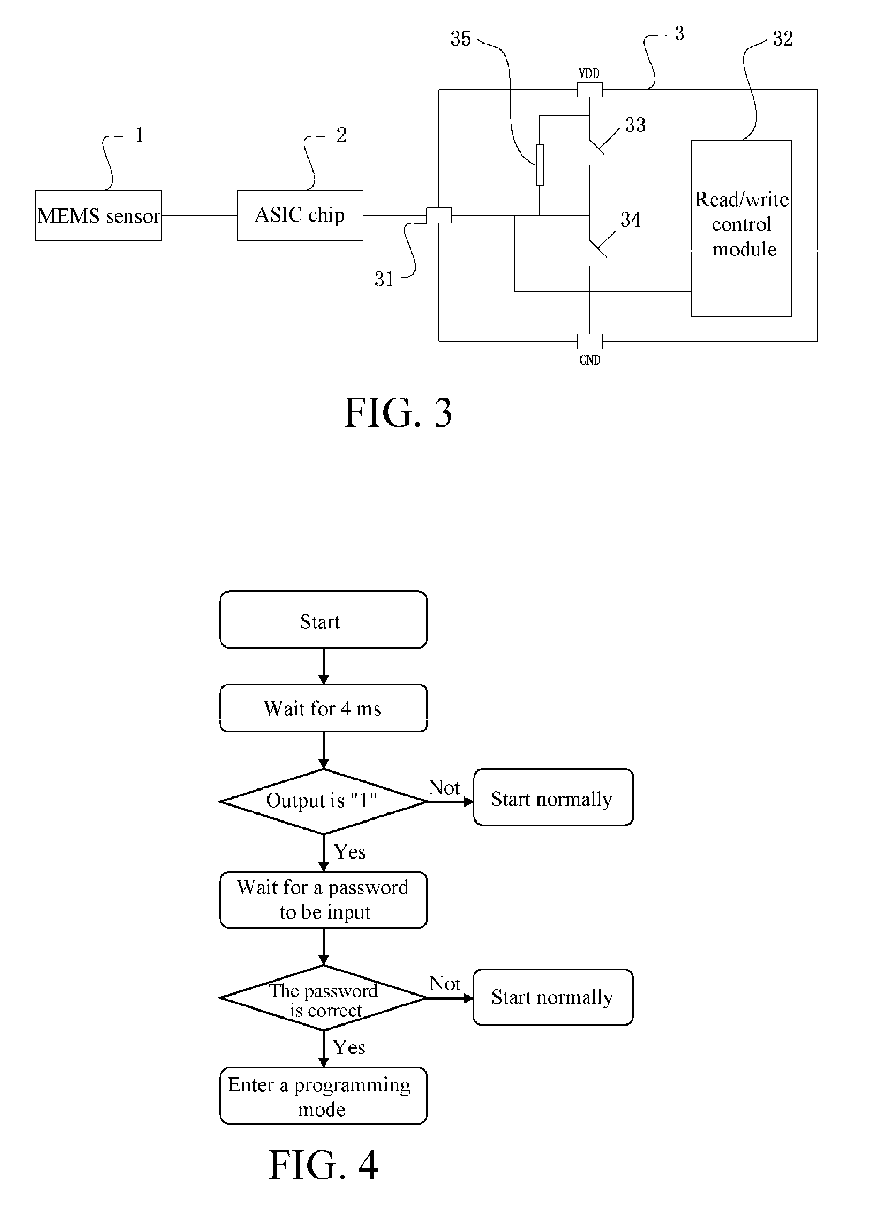 Single-wire programmable MEMS microphone, programming method and system thereof
