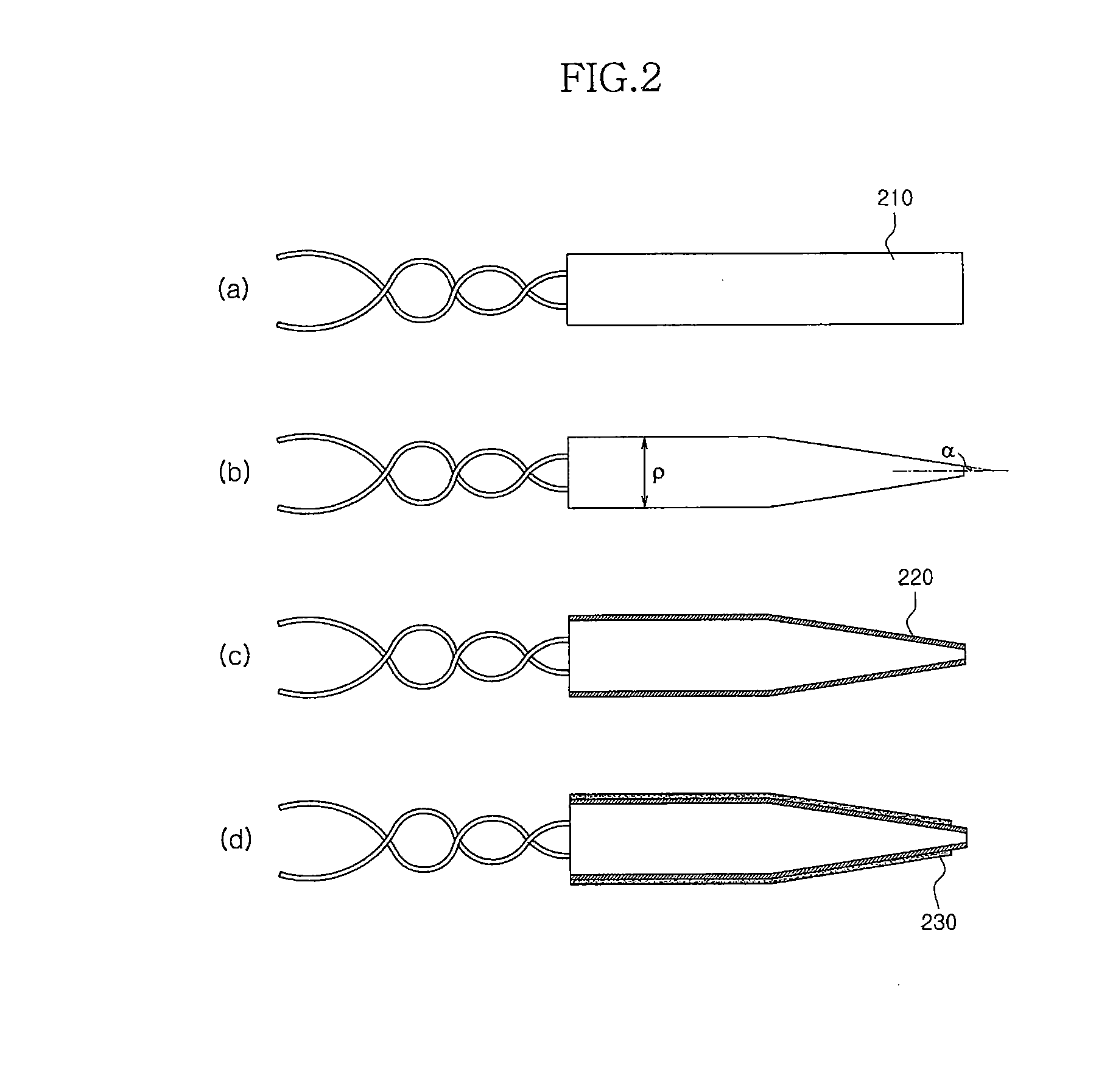 Apparatus for stimulating the brain and measuring the light induced neuronal activity and method for manufacturing the same