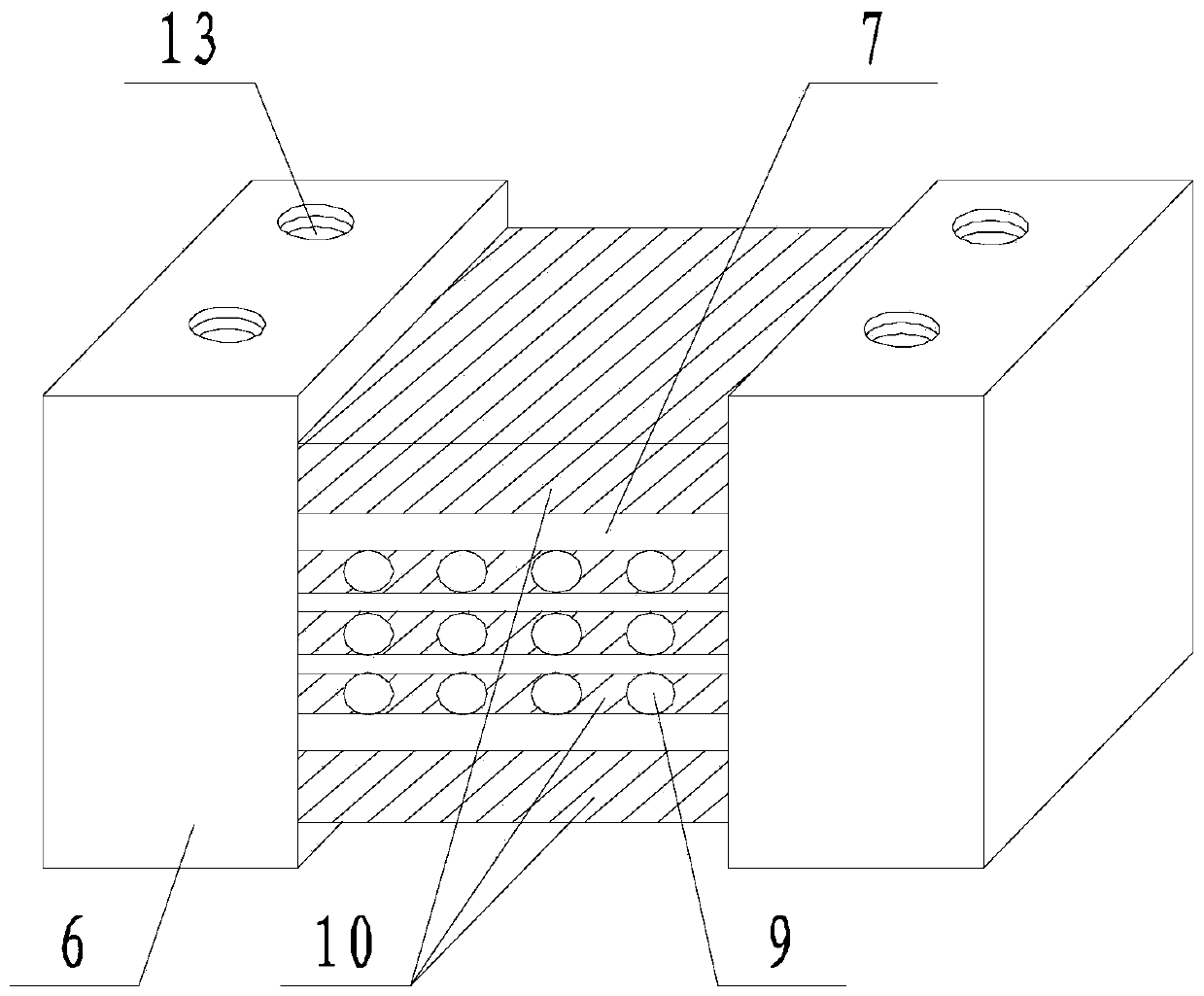 Connection node and method for reinforced concrete conversion column wrapping reinforced concrete conversion beam