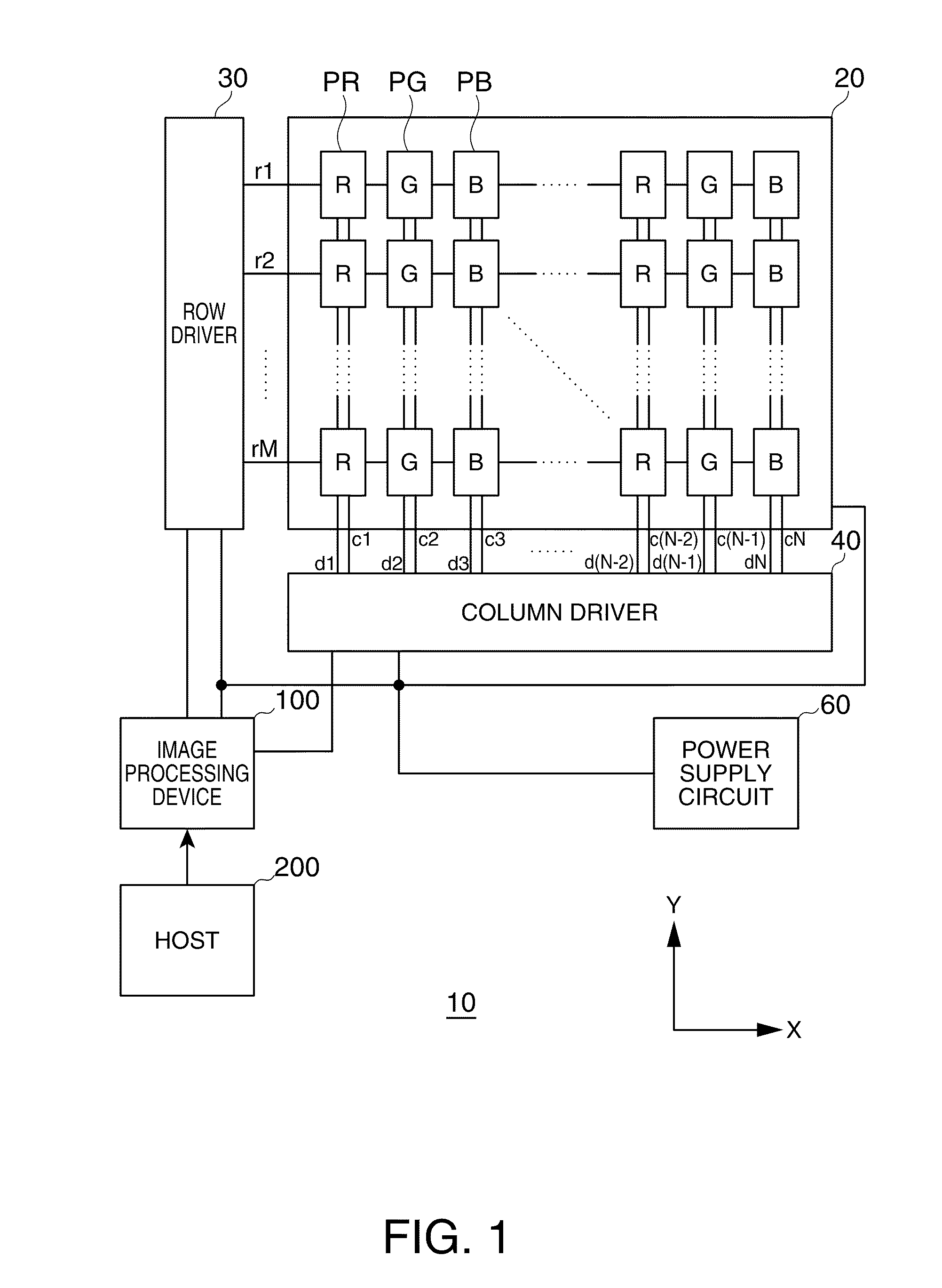 Image processing device, display system, electronic apparatus, and image processing method