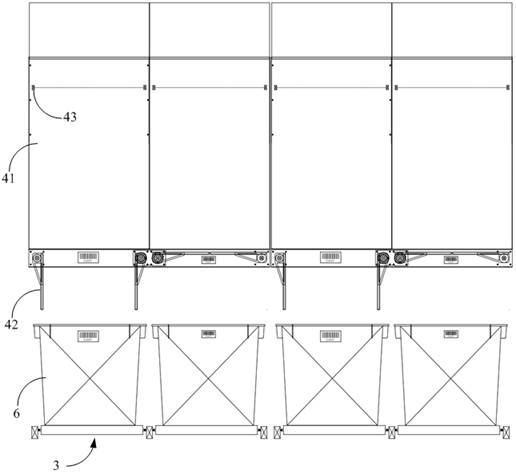 A kind of cross-belt sorting system and sorting system