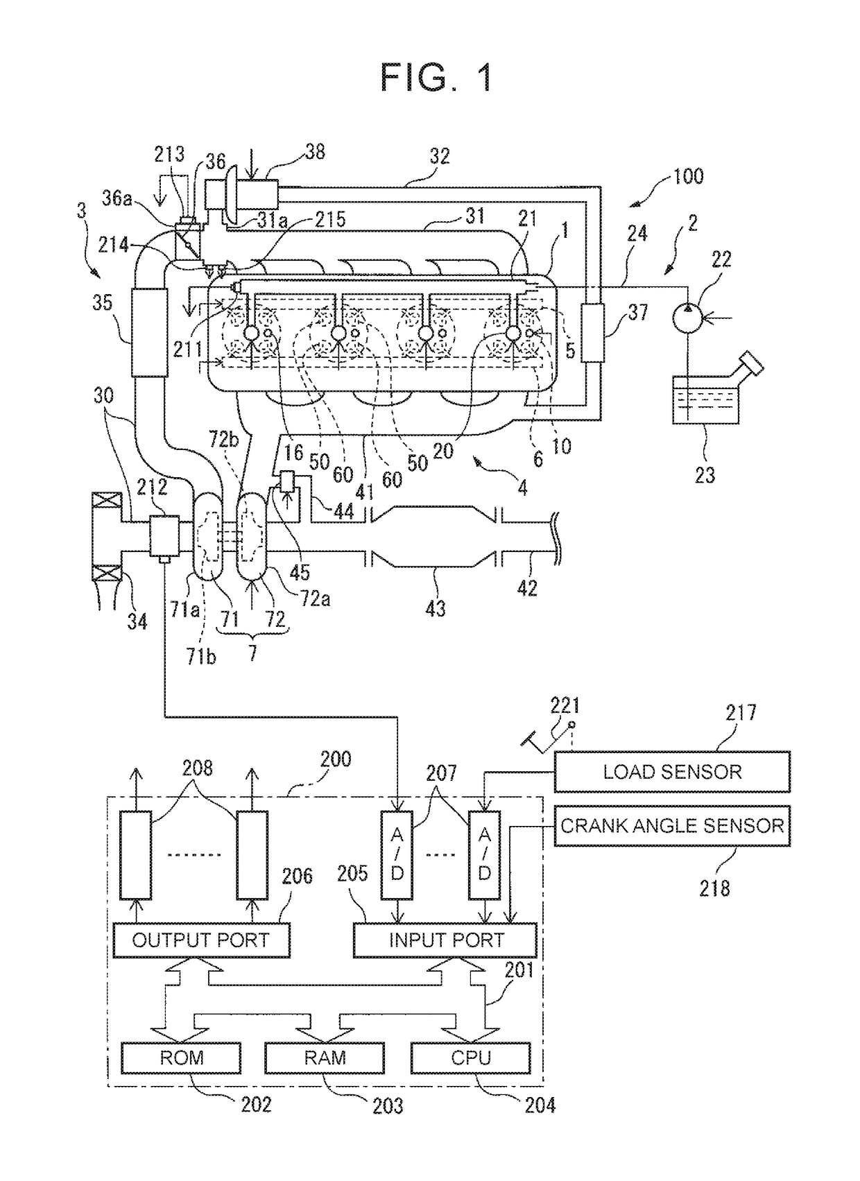Internal combustion engine and control method of internal combustion engine