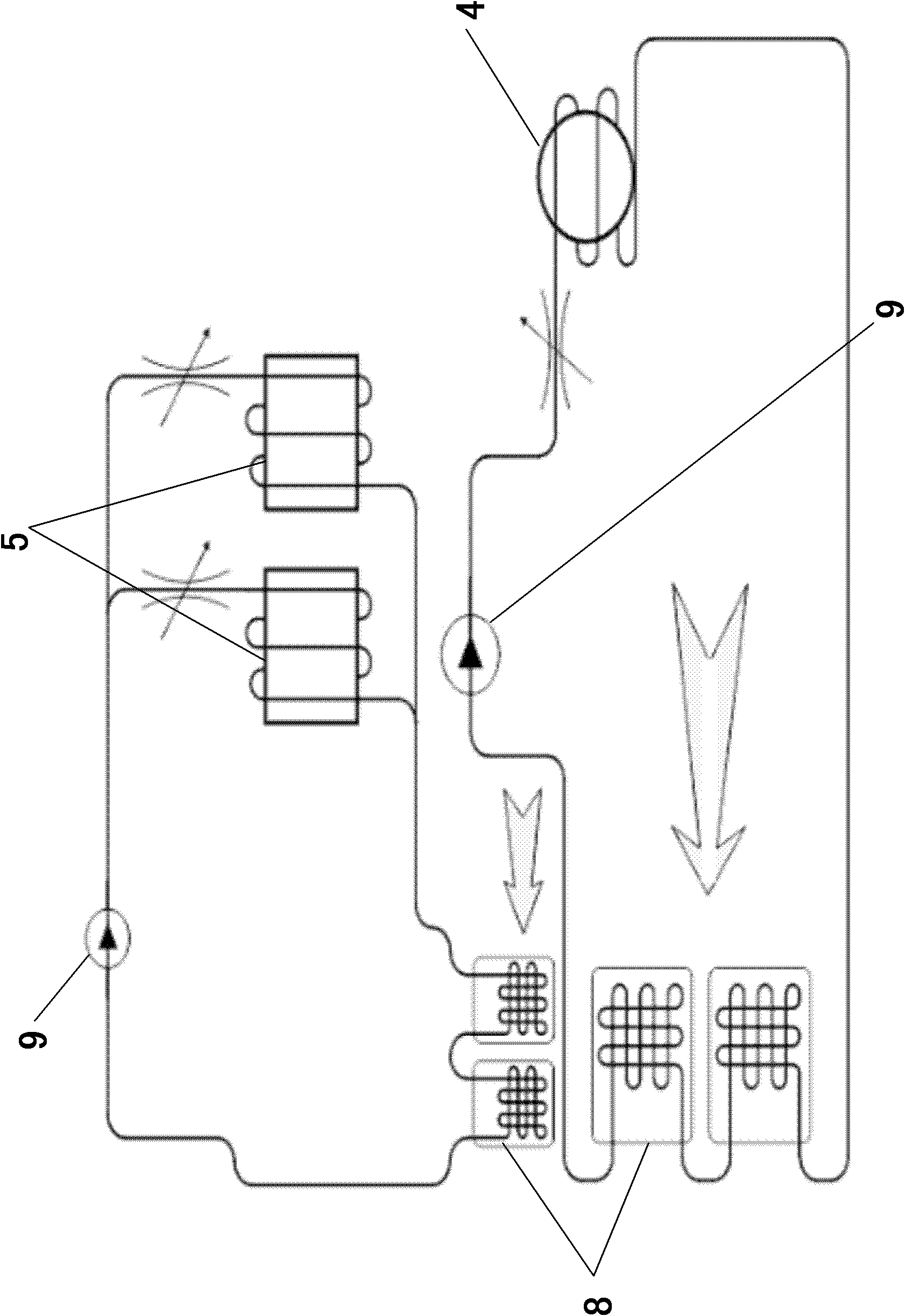Uniaxially coupled double-wind driven generator