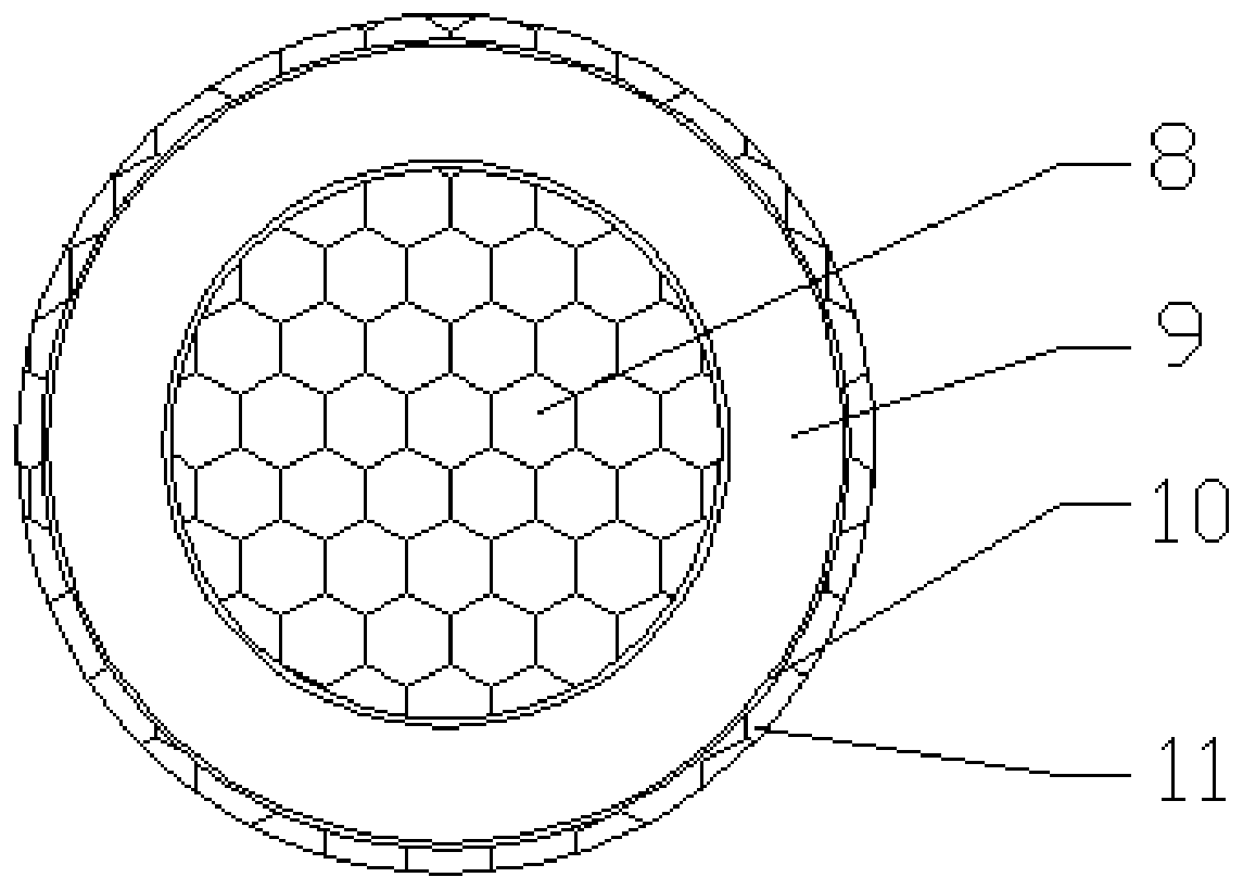 A large cross-section metal shielding flexible cable for mobile equipment
