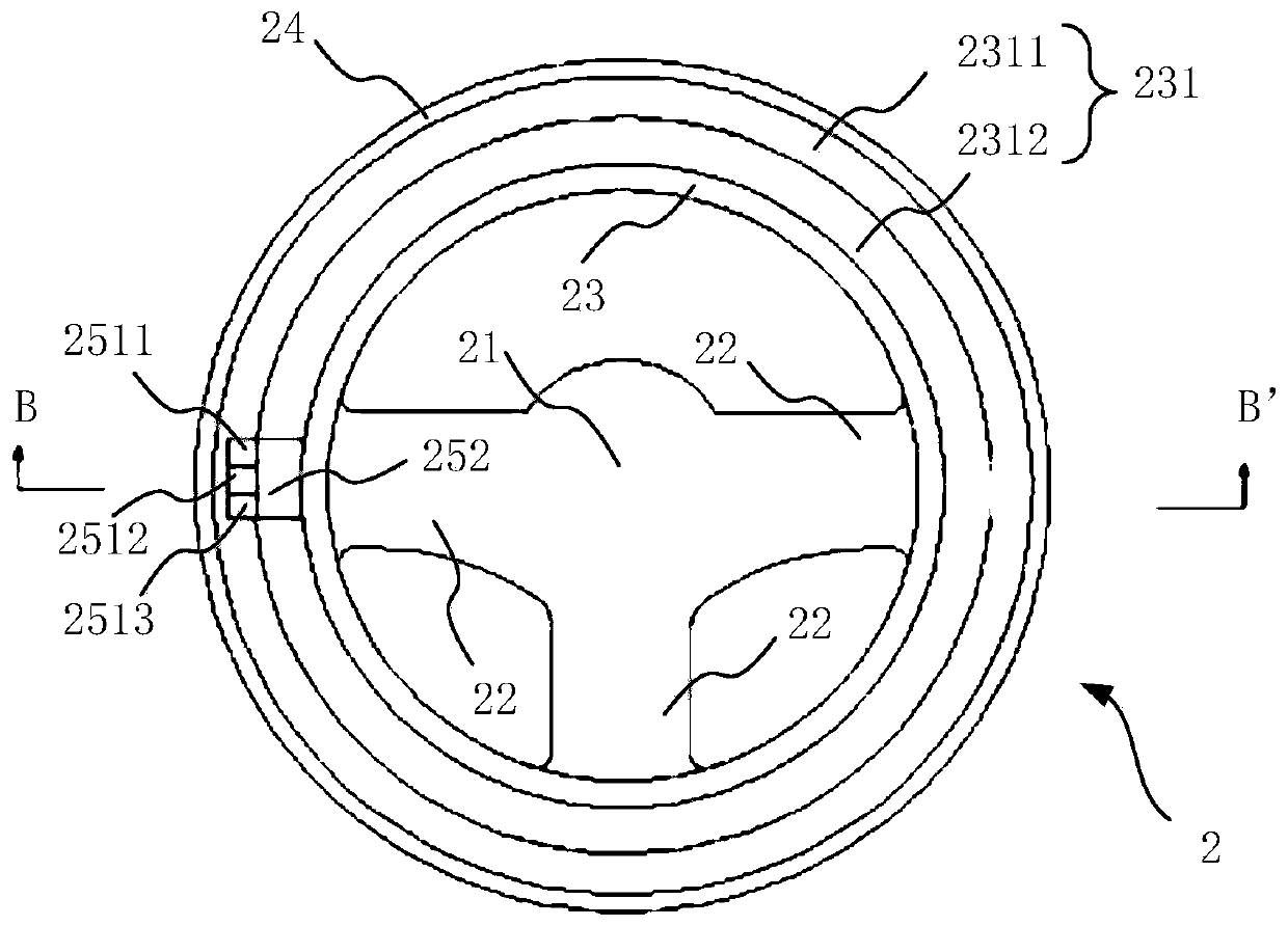 Monitoring steering wheel and automobile